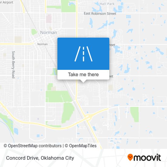 Concord Drive map