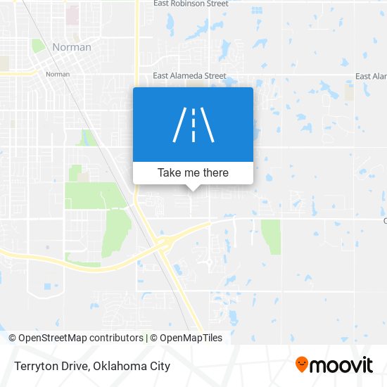 Terryton Drive map