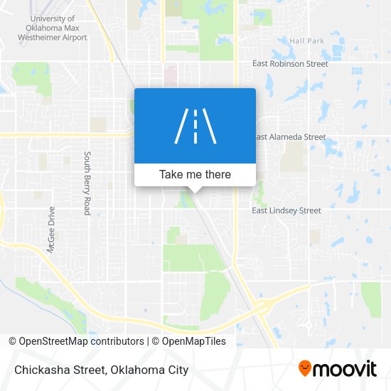 Mapa de Chickasha Street