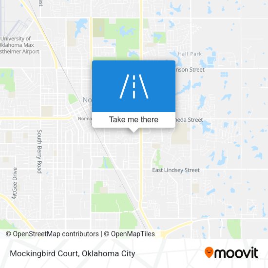 Mockingbird Court map