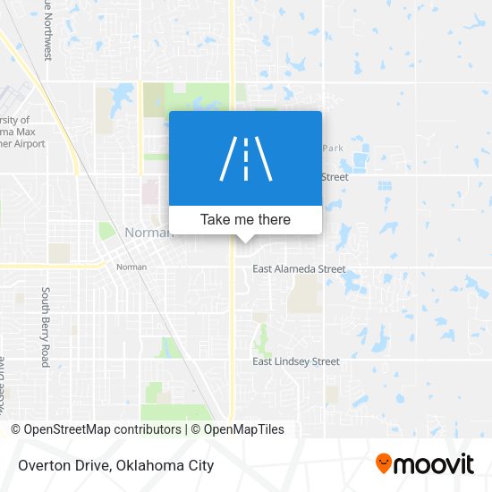 Mapa de Overton Drive
