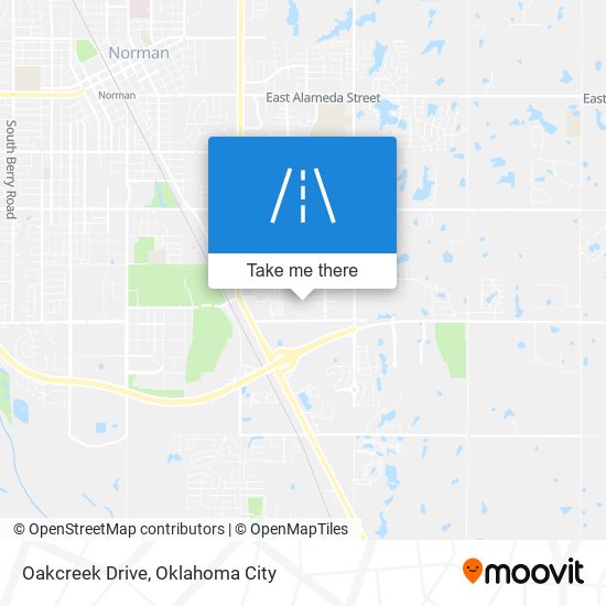 Oakcreek Drive map