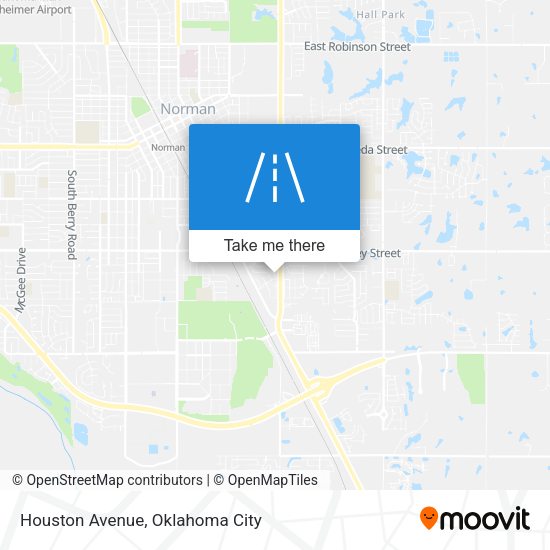 Mapa de Houston Avenue