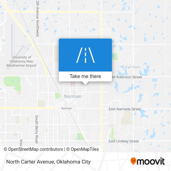Mapa de North Carter Avenue