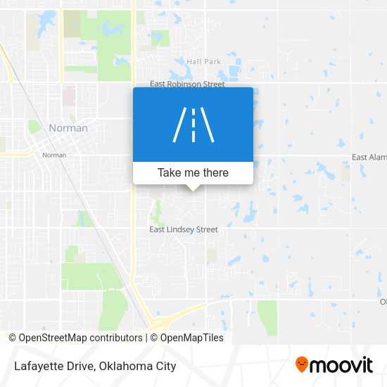 Lafayette Drive map