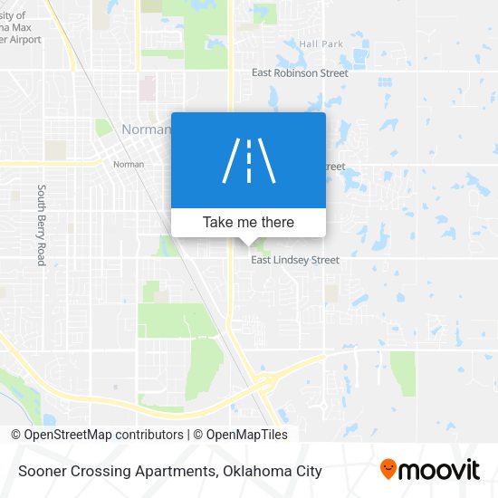 Sooner Crossing Apartments map