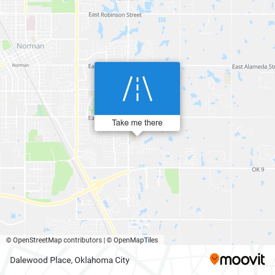 Dalewood Place map