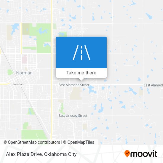 Alex Plaza Drive map