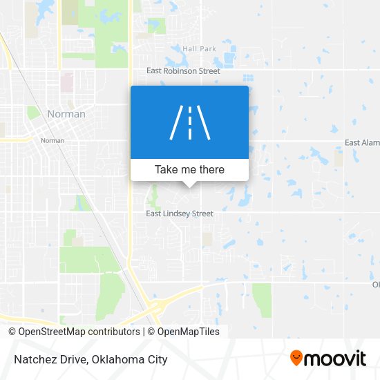 Natchez Drive map