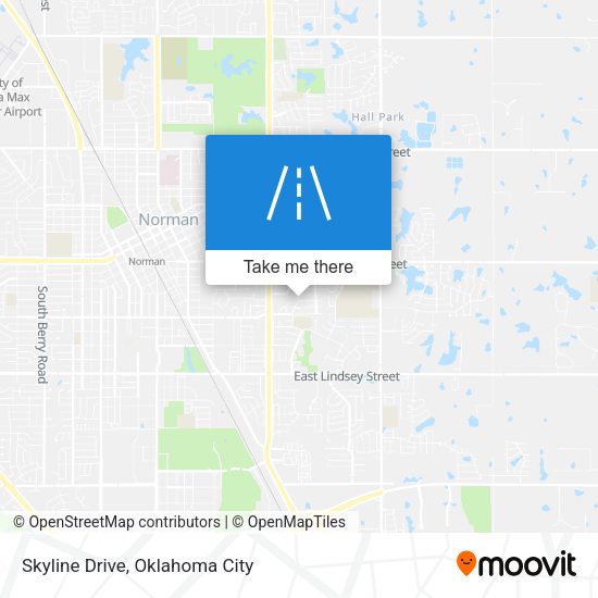 Skyline Drive map