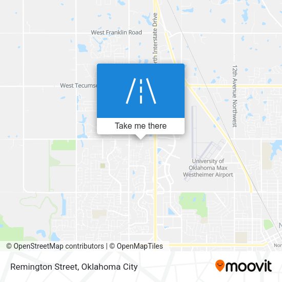 Remington Street map