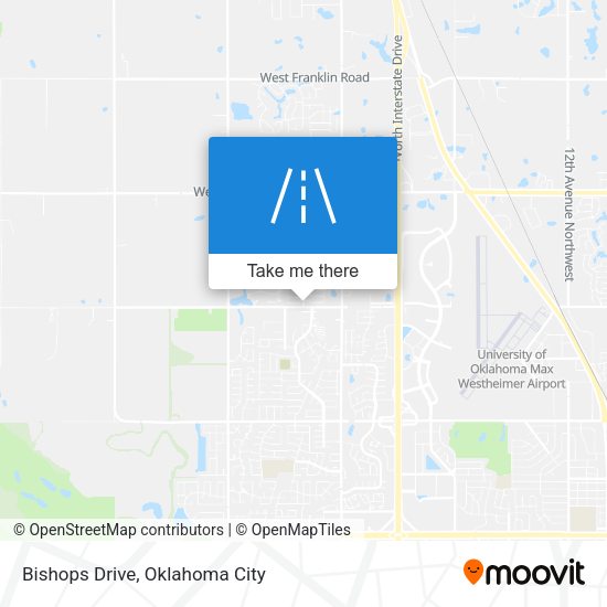 Mapa de Bishops Drive