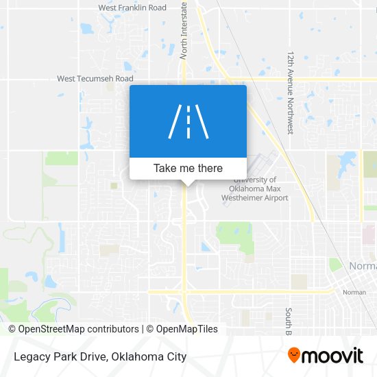 Legacy Park Drive map