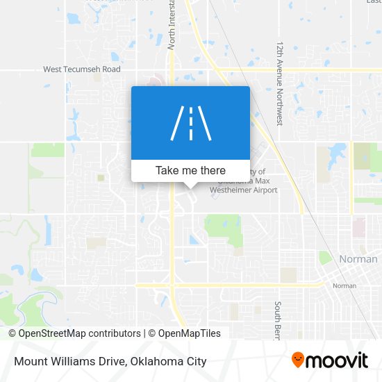 Mount Williams Drive map
