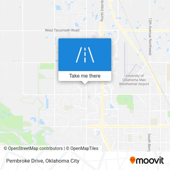 Pembroke Drive map