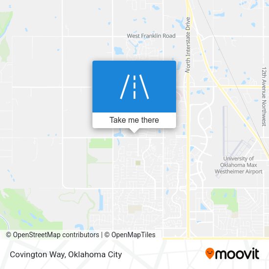 Covington Way map