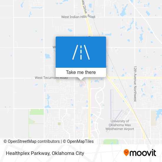 Healthplex Parkway map