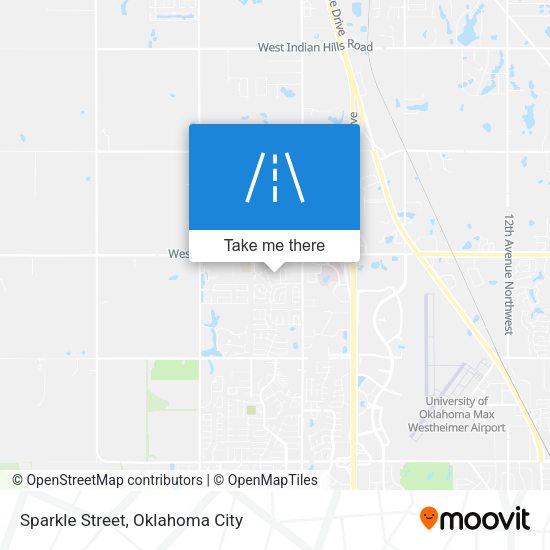 Sparkle Street map