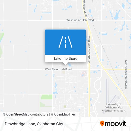 Drawbridge Lane map