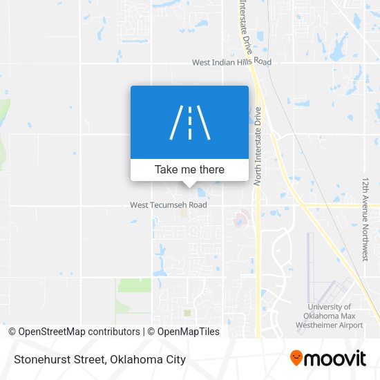 Stonehurst Street map