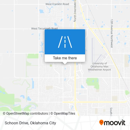 Schoon Drive map