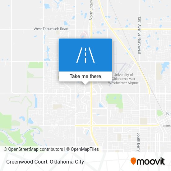 Greenwood Court map