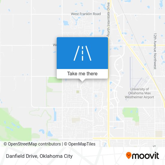 Danfield Drive map