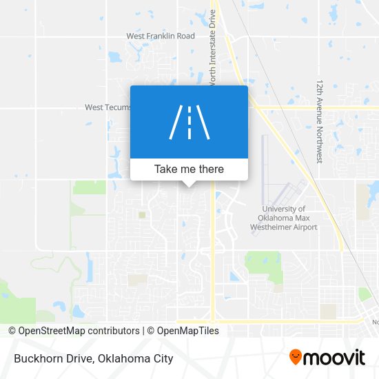 Mapa de Buckhorn Drive
