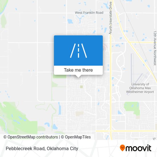 Pebblecreek Road map