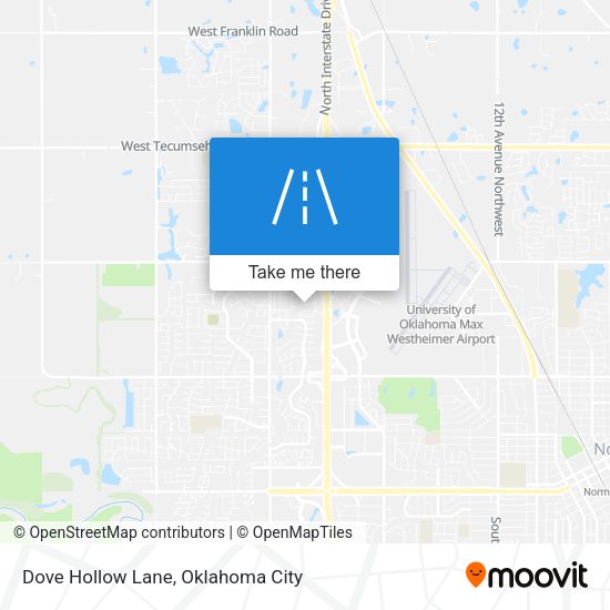 Dove Hollow Lane map