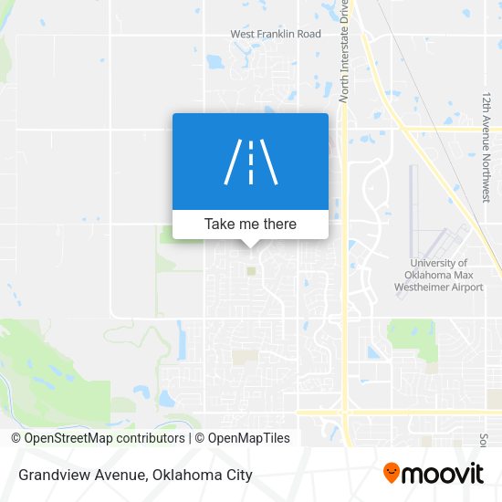 Grandview Avenue map