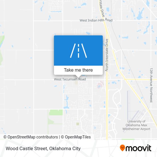 Wood Castle Street map