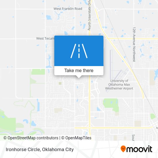 Ironhorse Circle map