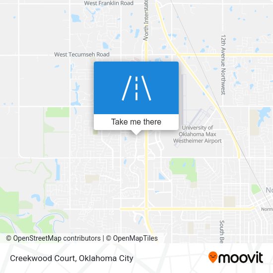 Creekwood Court map