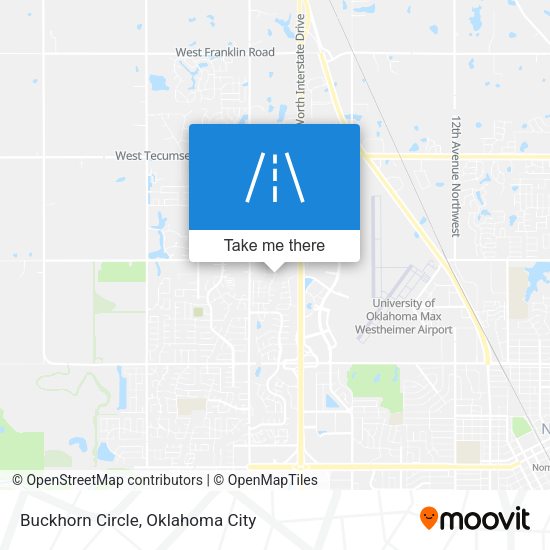 Buckhorn Circle map