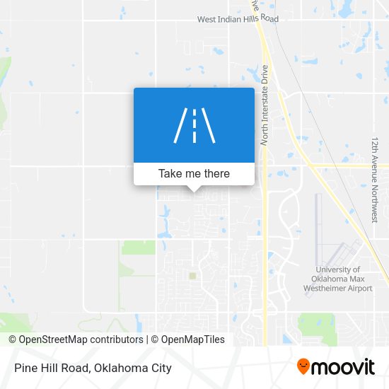 Mapa de Pine Hill Road