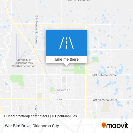 War Bird Drive map