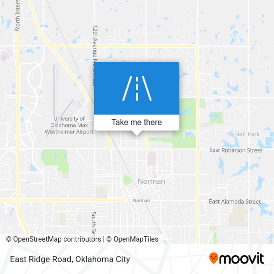 East Ridge Road map
