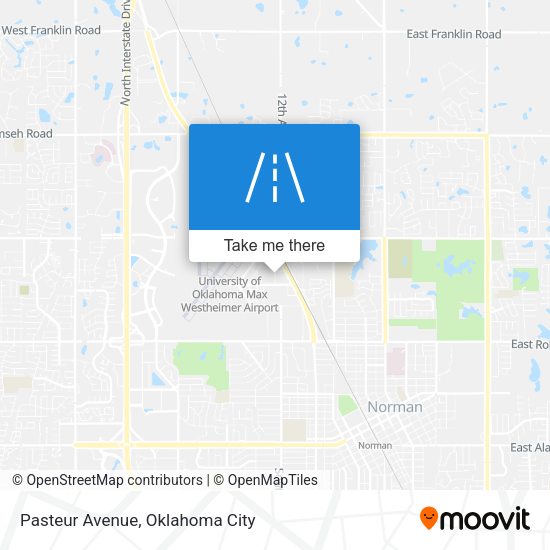 Mapa de Pasteur Avenue