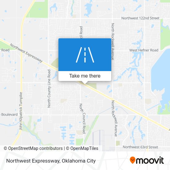Northwest Expressway map