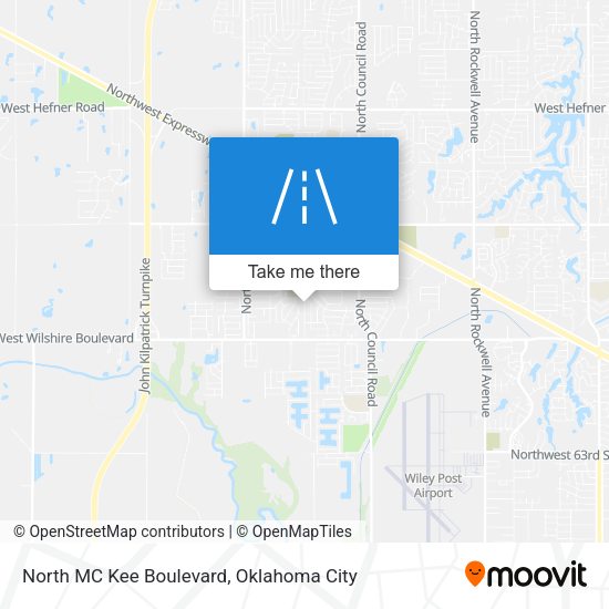Mapa de North MC Kee Boulevard