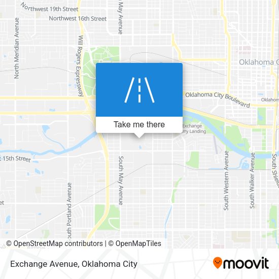 Mapa de Exchange Avenue