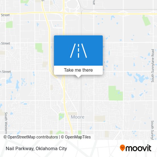 Nail Parkway map