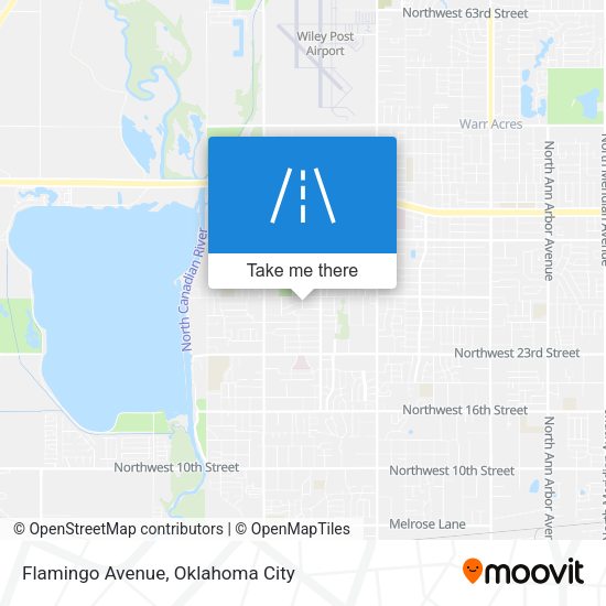 Flamingo Avenue map