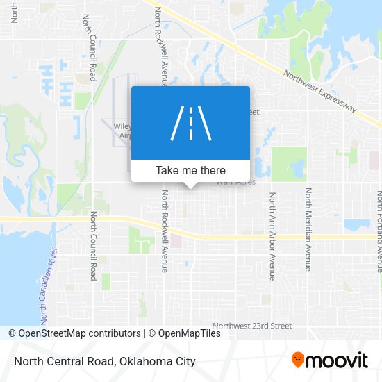 Mapa de North Central Road