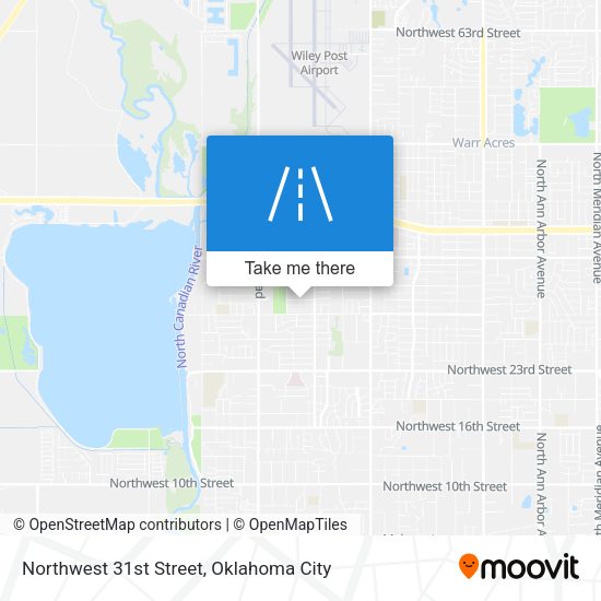Northwest 31st Street map