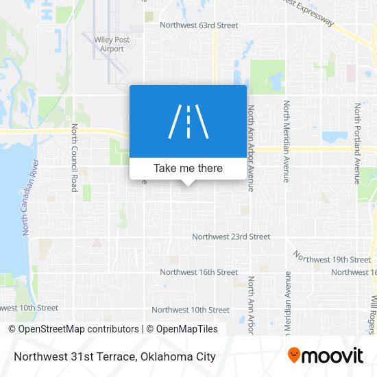 Northwest 31st Terrace map