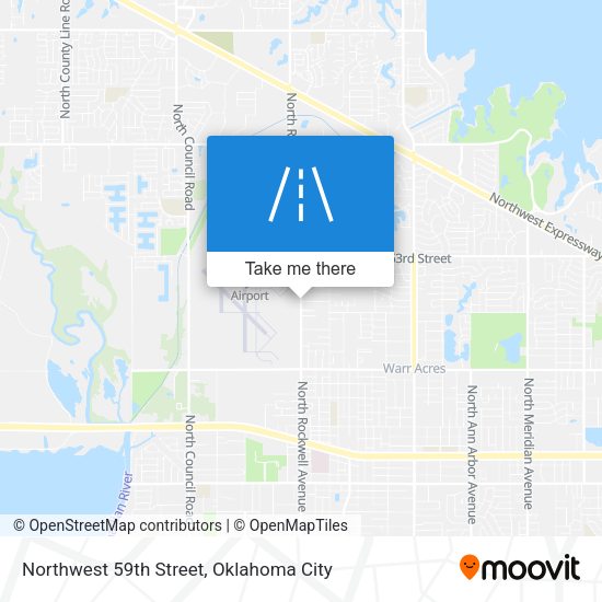 Mapa de Northwest 59th Street