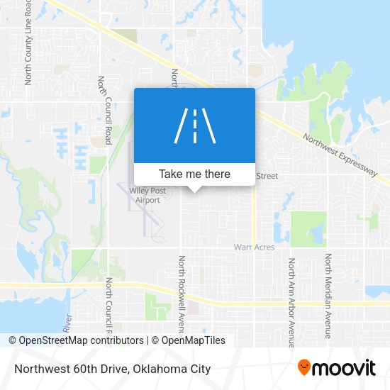Mapa de Northwest 60th Drive