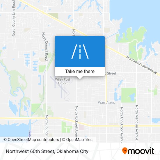 Mapa de Northwest 60th Street